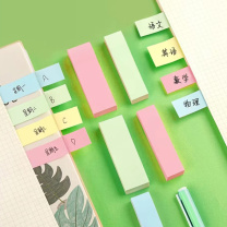 NVV 标签纸 BL-02 76*19mm  标签贴纸 400张 /本 4本/包