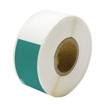 丽标 CAPELABEL 标签纸 YL3070G 30mm*70mm 200片/卷 适用于D-50L机型 (白绿色)