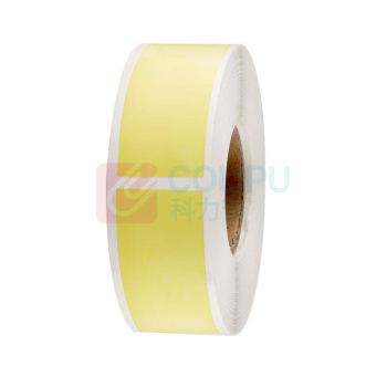 丽标 CAPELABEL 标签纸 D5090Y 50mm*90mm 150片/卷 适用于D-50L机型 (黄色)