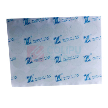 卓联 自粘性标签 圆点 ZL31 24枚*12 直径16mm (绿色) 12张/包