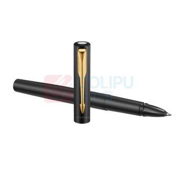 派克 PARKER 威雅XL经典黑金夹宝珠笔+笔袋礼盒套装