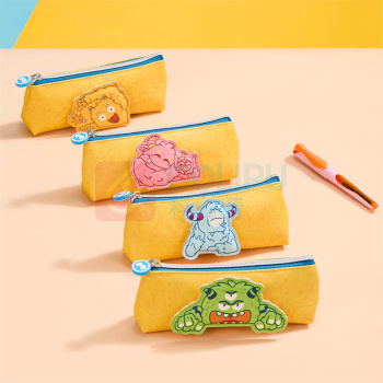 毕加索 PICASSO 小怪兽系列钢笔笔袋套装 PS-601 (朵伊·黄绿)