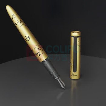 毕加索 PICASSO 宝可梦珍藏铱金笔套装 PS-987 SF尖 (炫金)