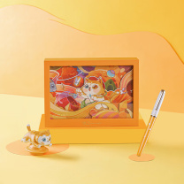 毕加索 PICASSO 萌宠系列钢笔套装 PS-5525 (波斯橘)