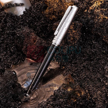 毕加索 PICASSO 穹宇钢笔礼盒套装 PS-T515 铱金F尖 (潮汐银)