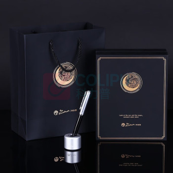 毕加索 PICASSO 穹宇钢笔礼盒套装 PS-T515 铱金F尖 (潮汐银)