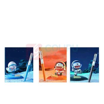 毕加索 PICASSO 哆啦A梦星球系列铱金笔套装 PS-956 (星球橙)