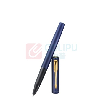 派克 PARKER 威雅XL逐浪蓝金夹宝珠笔