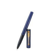 派克 PARKER 威雅XL逐浪蓝金夹宝珠笔