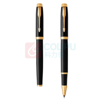 派克 PARKER 宝珠笔+笔记本礼盒 纯黑丽雅