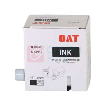 OAT 适用理光HQ-40C油墨CP6452C 6451油墨DX4443 4440 JP4500 4510P DX4542 4543 4544 4545一体机油墨 5支装