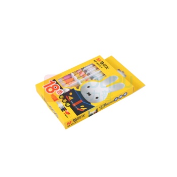 晨光 M&G 油画棒 MF9012-1 18色 18色/盒 蜡笔 石蜡