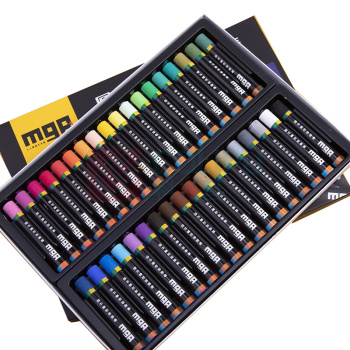 晨光 M&G MGArts系列24色圆杆重彩油画棒蜡笔 ZGM91134 24色 24色 石蜡