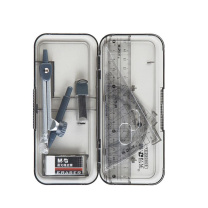 晨光 M&G 圆规套装 ACS90808 7件套 尺规套装 塑料