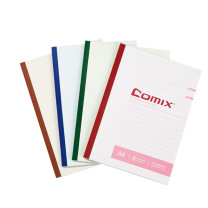 齐心 Comix 办公系列无线装订本 C4501 A4/80张 6本/套 (颜色随机)
