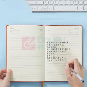 史泰博 软皮面笔记本 PUNB001-3 A5 96页/本 50本/箱 (黑色)