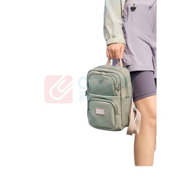 爱华仕 OIWAS 遛遛系列mini双肩包简约旅游通勤 OCB5116 (苔藓绿)