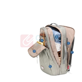 爱华仕 OIWAS 双肩包可扩展大容量 OCB5159 (灰色)