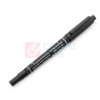 英雄 HERO 油性记号笔 887 长141mm,双头 (黑)