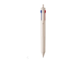 三菱 uni 三菱 三合一多功能圆珠笔 3色 0.5mm 亮米色笔杆 SXE3-507