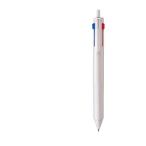 三菱 uni 三菱 三合一多功能圆珠笔 3色 0.5mm 浅粉色笔杆 SXE3-507