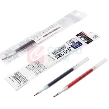斑马牌 ZEBRA 中性笔替芯 JF-0.38 0.38mm (红色) 10支/盒