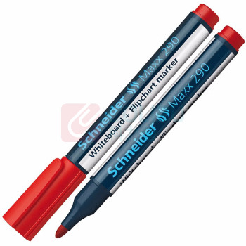施耐德 Schneider 白板笔 290 3mm (红色) 10支/盒