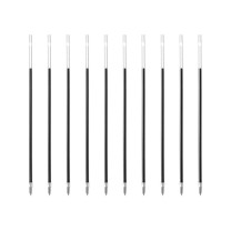 斑马牌 ZEBRA 圆珠笔笔芯 H-0.7 0.7mm (黑色) 10支/盒