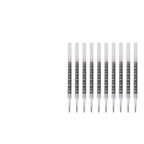 斑马牌 ZEBRA 学霸顺利中性笔芯 RBJF5 0.5mm (黑色) 10支/盒