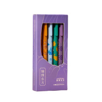 KACO KACO K1015 彩色中性笔 中国国家博物馆联名款 锦绣东方 5支/盒 盒