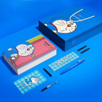 毕加索 PICASSO 毕加索 哆啦A梦钢笔礼盒套装 PS-931 (经典蓝) 钢笔×1 吸墨器×1 墨囊×2 礼品盒×1(单位:套)