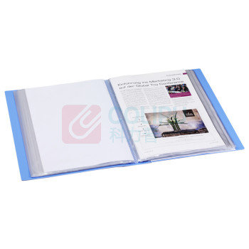 金得利 KINARY CF100 资料册 A4 100页资料册 蓝色 CF100 A4