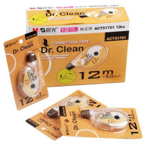 晨光 M&G 修正带 ACT51701 5mm*12m 12卡/盒 12m×5mm 树脂