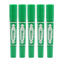 斑马牌 ZEBRA 大麦奇双头记号笔 MO-150 粗头6.0mm,细头1.5-2.0mm (绿色) 10支/盒