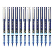 百乐 PILOT 拔帽式中性笔 BX-V7 0.7mm (蓝色) 12支/盒 塑料