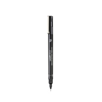 三菱 uni 拔帽超细广告笔中性笔 PIN-200 0.4mm (黑色) 12支/盒 塑料