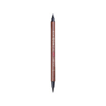 三菱 uni 双头科学毛笔 PFK-302N (黑色) 10支/盒 兼毫 187.4mm
