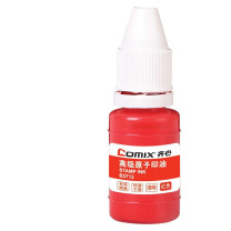 齐心 Comix 快干原子印油 B3712 10ml (红)