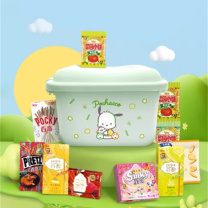 格力高 glico 三丽鸥帕恰狗礼盒609g(绿色) GD
