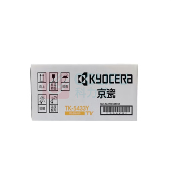 京瓷(Kyocera) 墨粉/墨盒 TK-5433Y 1250页 (黄色) 适用京瓷PA2100cx/PA2100cwx打印机粉盒 原装耗材