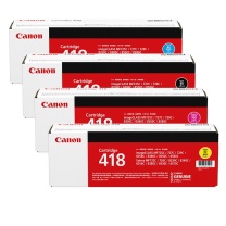 佳能 CANON 硒鼓 CRG418 3400页 (四色) 适用机型:MF8580CDW;MF8550CDN DC