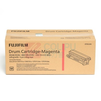FUJIFILM 富士胶片 感光鼓 CT351102 50000页 (洋红色) 适用于CP318dw/CM318z