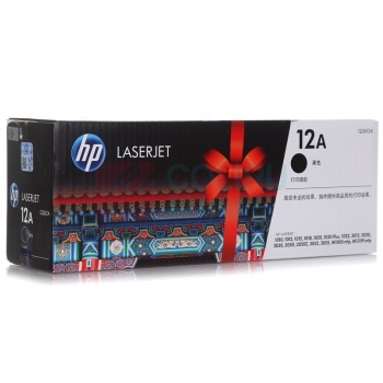 惠普 HP 硒鼓 Q2612A 12A 2000页 (黑色)
