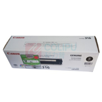 佳能 CANON 硒鼓 CRG-316BK 2300页 (黑色) TS