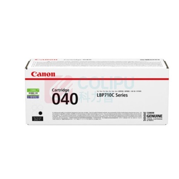 佳能 CANON 硒鼓 CRG-040 BK 6300页 (黑色)