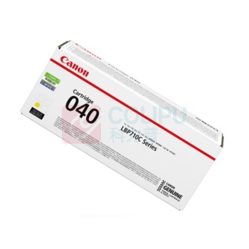 佳能(Canon) CRG-040 Y约5400页 适用LBP710Cx/LBP712Cx 硒鼓 1.00 只/支 (计价单位：支) 黄色