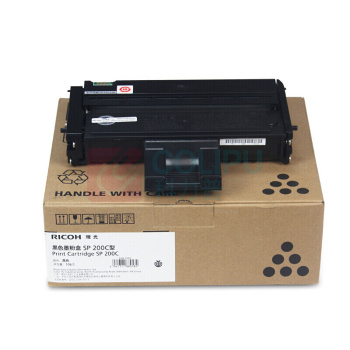 理光 RICOH 一体式墨粉盒 SP 200C 2600页 (黑色)