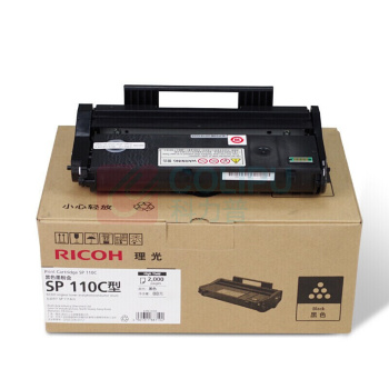 理光 RICOH 一体式墨粉盒 SP 110C 2000页 (黑色)