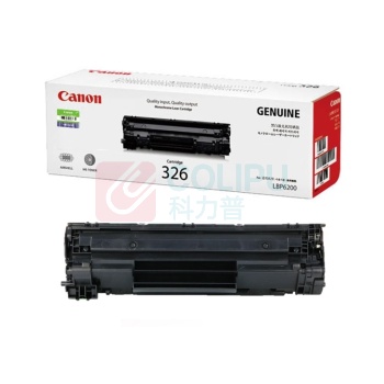佳能 CANON 硒鼓 CRG-326BK 打印量2100页 (黑色)