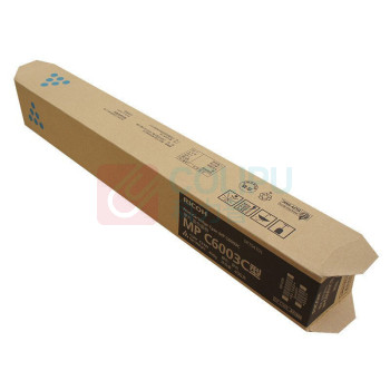 理光 RICOH 碳粉盒 MPC6003C 22500页 (蓝色)